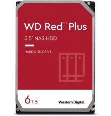Жесткий диск 6Tb Western Digital WD60EFZX (SATA 6Gb/s, 5400 rpm, 128Mb, NAS Edition) Caviar Red Plus                                                                                                                                                      