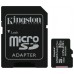 Карта памяти MicroSDXC 32GB  Kingston Class 10 UHS-I U1 Canvas Select Plus + адаптер  [SDCS2/32GB]