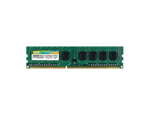 Модуль памяти DDR3 Silicon Power 4GB 1600MHz CL11 [SP004GBLTU160N02]