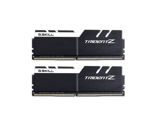 Модуль памяти DDR4 G.SKILL TRIDENT Z 16GB (2x8GB) 3600MHz CL16 (16-16-16-36) 1.35V / F4-3600C16D-16GTZKW / BLACK-WHITE