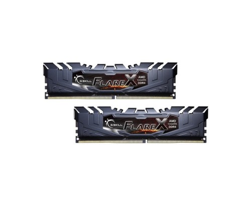 Модуль памяти DDR4 G.SKILL FLARE X (AMD) 16GB (2x8GB) 3200MHz CL16 (16-18-18-38) 1.35V / F4-3200C16D-16GFX / BLACK
