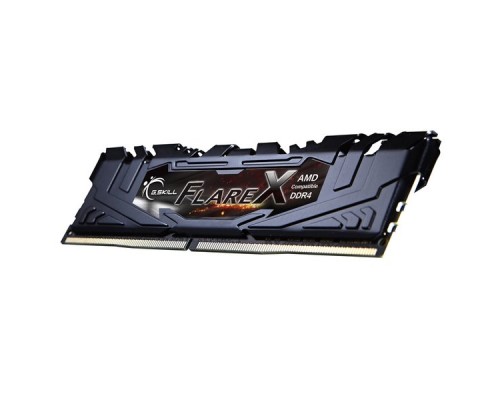 Модуль памяти DDR4 G.SKILL FLARE X (AMD) 16GB (2x8GB) 3200MHz CL16 (16-18-18-38) 1.35V / F4-3200C16D-16GFX / BLACK