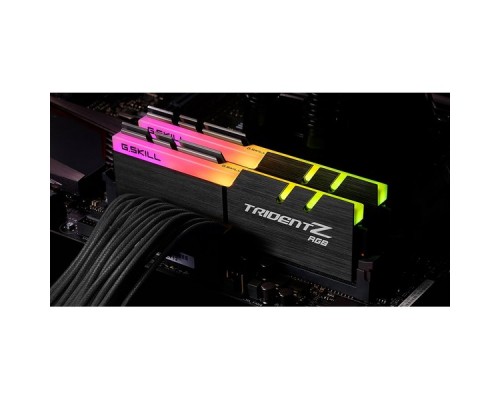 Модуль памяти DDR4 G.SKILL TRIDENT Z RGB 64GB (2x32GB) 3200MHz CL16 (16-18-18-38) 1.35V / F4-3200C16D-64GTZR