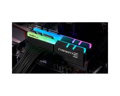 Модуль памяти DDR4 G.SKILL TRIDENT Z RGB 64GB (2x32GB) 3200MHz CL16 (16-18-18-38) 1.35V / F4-3200C16D-64GTZR