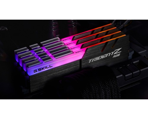 Модуль памяти DDR4 G.SKILL TRIDENT Z RGB 64GB (2x32GB) 3600MHz CL16 (16-22-22-42) 1.45V / F4-3600C16D-64GTZR