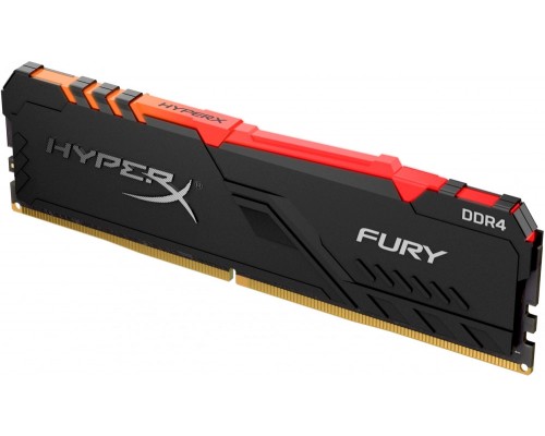 Модуль памяти DDR4 Kingston 32Gb 2666MHz HyperX FURY RGB CL16 [HX426C16FB3A/32]