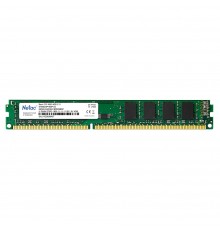 Модуль памяти DDR3 Netac Basic 4GB 1600MHz CL11 1.5V / NTBSD3P16SP-04                                                                                                                                                                                     