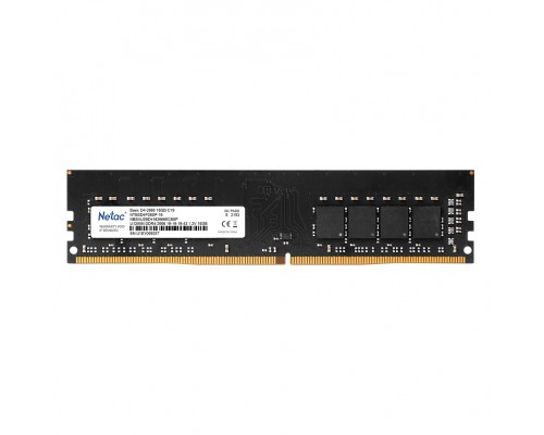 Модуль памяти DDR4 Netac Basic 16GB 2666MHz CL19 1.2V / NTBSD4P26SP-16
