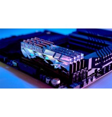 Модуль памяти DDR4 G.SKILL TRIDENT Z ROYAL ELITE 32GB (2x16GB) 3600MHz CL14 (14-14-14-34) 1.45V / F4-3600C14D-32GTESA / SILVER                                                                                                                            