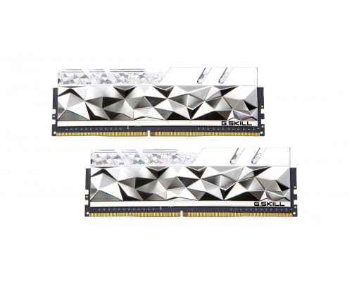 Модуль памяти DDR4 G.SKILL TRIDENT Z ROYAL ELITE 32GB (2x16GB) 3600MHz CL14 (14-14-14-34) 1.45V / F4-3600C14D-32GTESA / SILVER