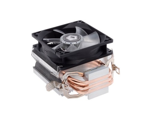 Кулер ID-COOLING SE-913-R PWM LGA115X/775/AM4/AM3/+/AM2/+/FM2/+/FM1 (40шт/кор, TDP 130W, PWM, 3 тепл.трубки прямого контакта, FAN 92mm, Red LED) RET