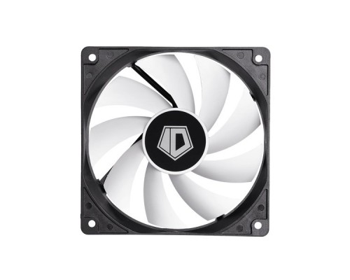 Вентилятор ID-COOLING FL-12025 120x120x25мм (80шт./кор, 3pin, черный, 1250об/мин, супертихий)  BOX