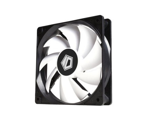 Вентилятор ID-COOLING FL-12025 120x120x25мм (80шт./кор, 3pin, черный, 1250об/мин, супертихий)  BOX