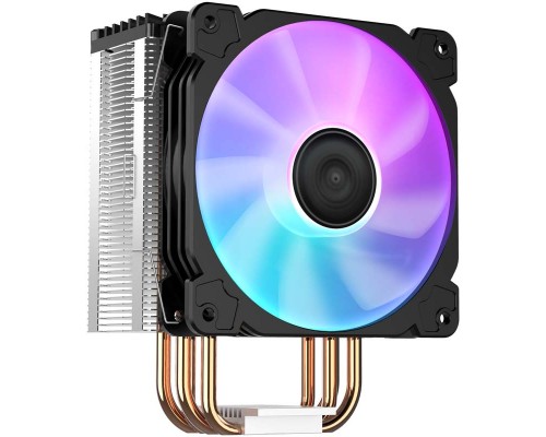 Кулер JONSBO CR-1000 LGA1366/115X/775/AM4/AM3/3+/AM2/+/FM2/+/FM1(24шт/кор, TDP 150W, PWM, 120mm Dynamic Multi-Color LED Fan, 4 тепловые трубки, 4-pin) Retail