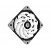 Вентилятор ID-COOLING NO-12015-XT-ARGB 120x120x15мм (40шт./кор, PWM, Low Noise, супер-тонкий, ARGB, резиновые углы, черный, 500-2000об/мин)  BOX