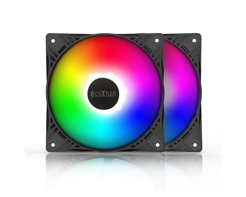 Комплект водяного охлаждения PCCooler GI-CL120vc LGA2066/2011/1366/115х/775/TR4/AM4/FM1/2/2+/AM2/2+/3/3+ (8шт/кор, TDP 180W, 1х120mm FIXED LED PWM FAN) RET