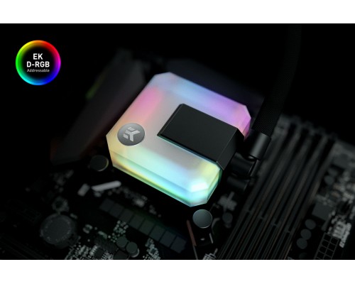 Комплект водяного охлаждения EKWB AIO 120 D-RGB (FAN 120mm, PWM, Addresable RGB) RET