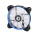 Вентилятор ID-COOLING SF-12025-B 120x120x25мм (80шт./кор, PWM, Low Noise, резиновые углы, Blue LED & Ring, 700-1500об/мин) OEM