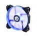 Вентилятор ID-COOLING SF-12025-B 120x120x25мм (80шт./кор, PWM, Low Noise, резиновые углы, Blue LED & Ring, 700-1500об/мин) OEM