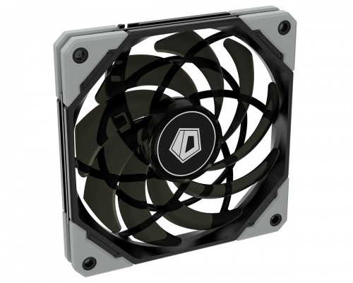 Вентилятор ID-COOLING NO-12015-XT 120x120x15мм (40шт./кор, PWM, Low Noise, супер-тонкий, резиновые углы, черный, 700-2000об/мин)  BOX