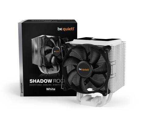 Кулер be quiet! SHADOW ROCK 3 WHITE / 190W TDP / 1x120mm PWM / BK005