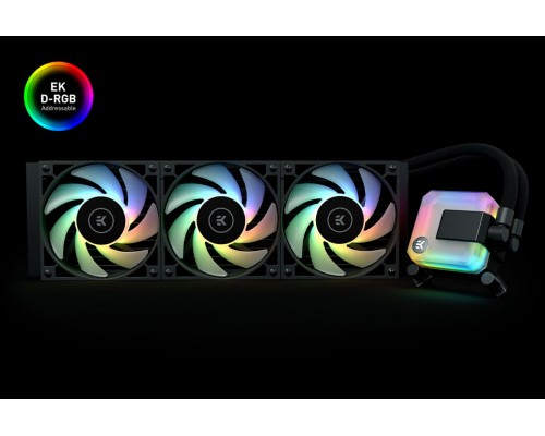 Комплект водяного охлаждения EKWB AIO 360 D-RGB (TRIPLE FAN 120mm, PWM, Addresable RGB) RET