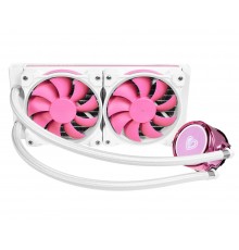 Комплект водяного охлаждения ID-COOLING PINKFLOW 240 ARGB LGA20XX/LGA1366/LGA115X/TR4/AM4/AM3/+/AM2/+/FM2/+/FM1 (6шт/кор,TDP 250W, ARGB, PWM, DUAL FAN 120mm, Пульт управления) RET                                                                       