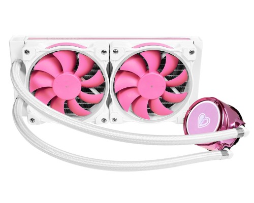 Комплект водяного охлаждения ID-COOLING PINKFLOW 240 ARGB LGA20XX/LGA1366/LGA115X/TR4/AM4/AM3/+/AM2/+/FM2/+/FM1 (6шт/кор,TDP 250W, ARGB, PWM, DUAL FAN 120mm, Пульт управления) RET