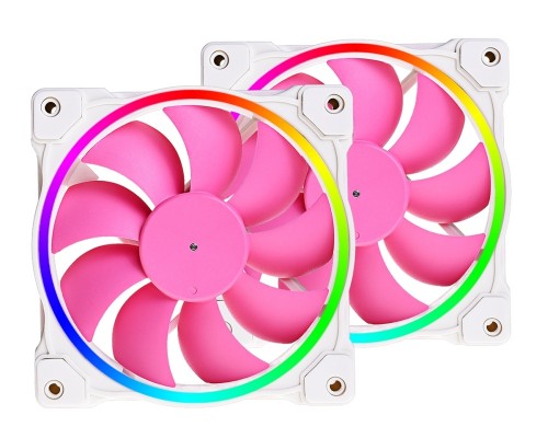 Комплект водяного охлаждения ID-COOLING PINKFLOW 240 ARGB LGA20XX/LGA1366/LGA115X/TR4/AM4/AM3/+/AM2/+/FM2/+/FM1 (6шт/кор,TDP 250W, ARGB, PWM, DUAL FAN 120mm, Пульт управления) RET