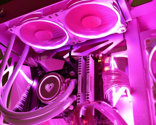 Комплект водяного охлаждения ID-COOLING PINKFLOW 240 ARGB LGA20XX/LGA1366/LGA115X/TR4/AM4/AM3/+/AM2/+/FM2/+/FM1 (6шт/кор,TDP 250W, ARGB, PWM, DUAL FAN 120mm, Пульт управления) RET