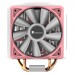 Кулер JONSBO CR-1100 Pink LGA115X/775/AM4/AM3/3+/AM2/+/FM2/+/FM1(12шт/кор, TDP 200W, PWM, 2 x 120mm ARGB Fan, 6 тепловых трубок, 4-pin) Retail