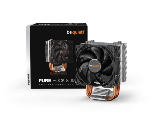 Кулер be quiet! PURE ROCK SLIM 2 / AM3, AM4, 115X, 1200 / 130W TDP / 1x92mm PWM / BK030