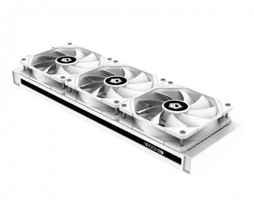 Комплект водяного охлаждения ID-COOLING ZOOMFLOW 360 XT SNOW LGA20XX/LGA115X/AM4/AM3/+/AM2/+/FM2/+/FM1(4шт/кор,TDP 350W, cнежно-белый, ARGB FAN and PUMP, PWM, TRIPLE FAN 120mm) RET