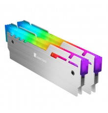Радиатор для для оперативной памяти JONSBO NC-3(ARGB) (ARGB, серый) 2шт/Box                                                                                                                                                                               