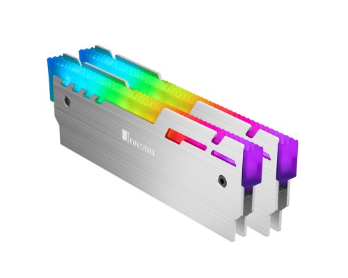 Радиатор для для оперативной памяти JONSBO NC-3(ARGB) (ARGB, серый) 2шт/Box
