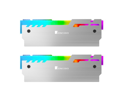 Радиатор для для оперативной памяти JONSBO NC-3(ARGB) (ARGB, серый) 2шт/Box