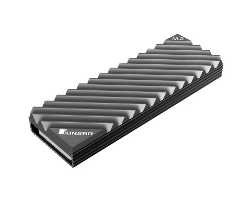 Радиатор для SSD M.2 2280 JONSBO M.2-3 Gray (серый)
