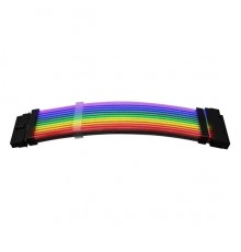 Кабель-удлинитель для БП 1STPLAYER MC-24PIN-01 / RGB, 24-pin, 200mm, 2-pin 5v input / RGB                                                                                                                                                                 