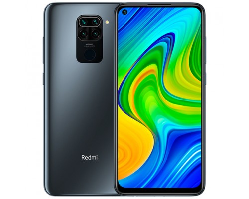 Смартфон Xiaomi Redmi Note 9 J15N Onyx Black/6.53”FHD+/MT85G/3GB/64GB/And10/NFC/5020mAh