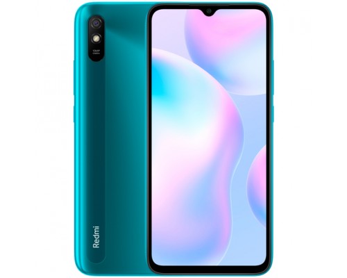 Смартфон Xiaomi Redmi 9A C3L Peacock Green/6.53”HD+/MT25G/2GB/32GB/And10/13MP/5MP/5000mAh