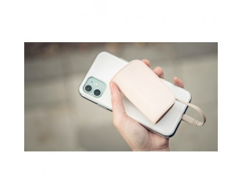 Внешний аккумулятор Moshi IonGo 5K Portable Battery with USB-A / Lightning Cable - White