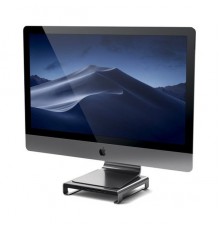 Подставка для монитора со встроенным USB Type-C концентратором Satechi Type-C Aluminum iMac Stand with Built-in USB-C Data, USB 3.0, Micro/SD Card - Space Gray                                                                                           