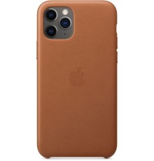 Чехол iPhone 11 Pro Leather Case - Saddle Brown                                                                                                                                                                                                           