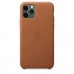 Чехол iPhone 11 Pro Leather Case - Saddle Brown