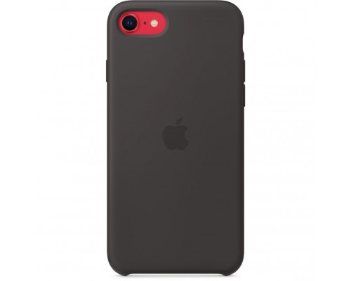 Чехол iPhone SE Silicone Case - Black