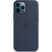 Чехол iPhone 12 Pro Max Silicone Case with MagSafe - Deep Navy