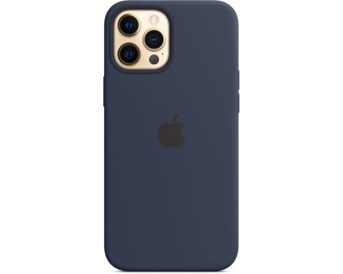 Чехол iPhone 12 Pro Max Silicone Case with MagSafe - Deep Navy