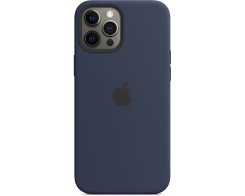 Чехол iPhone 12 Pro Max Silicone Case with MagSafe - Deep Navy