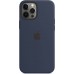 Чехол iPhone 12 Pro Max Silicone Case with MagSafe - Deep Navy