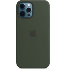 Чехол iPhone 12 Pro Max Silicone Case with MagSafe - Cypress Green                                                                                                                                                                                        